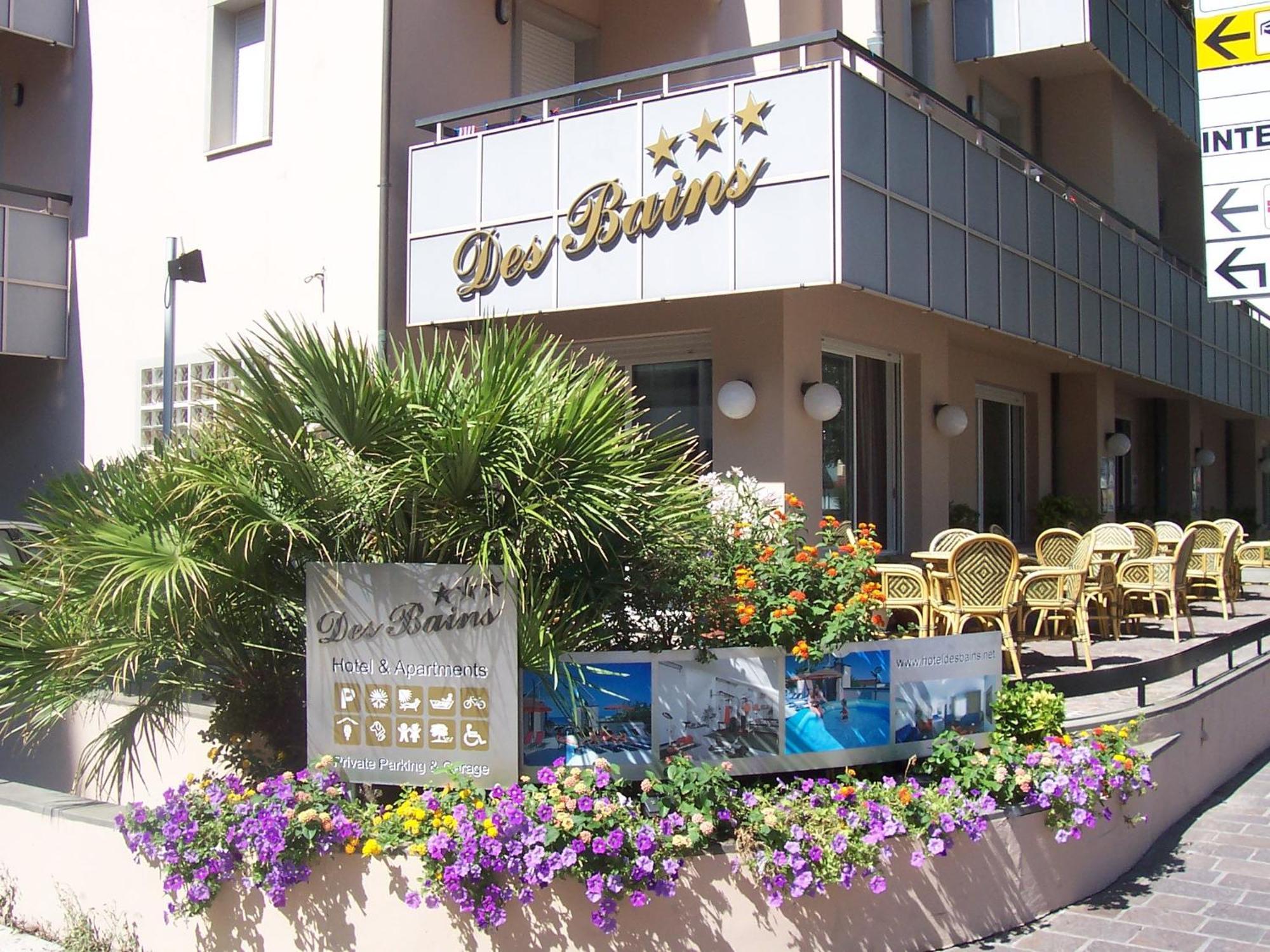 Hotel Des Bains Каттоліка Екстер'єр фото